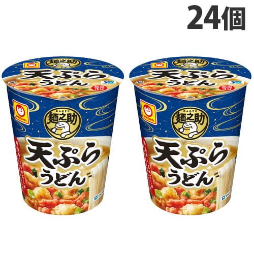 東洋水産 マルちゃん 麺之助 縦型 天ぷらうどん 60g×24個