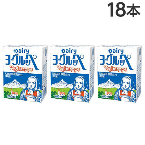 南日本酪農協同 デーリィ ヨーグルッペ 200ml×18本