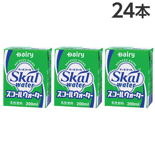 南日本酪農協同 デーリィ スコールウォーター 200ml×24本