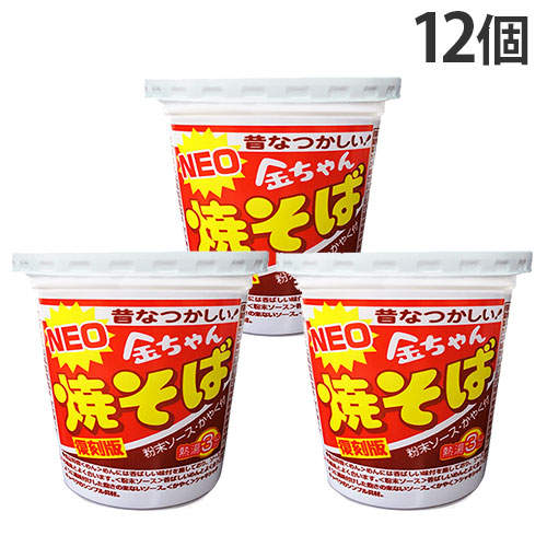 徳島製粉 NEO 金ちゃん焼そば 復刻版 84g×12個