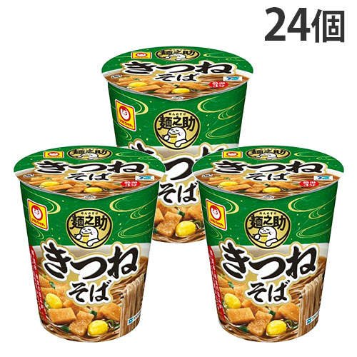 東洋水産 麺之助 縦型 きつねそば 62g 24個