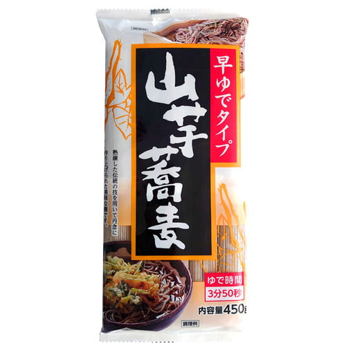 ヒガシマル 山芋蕎麦 450g