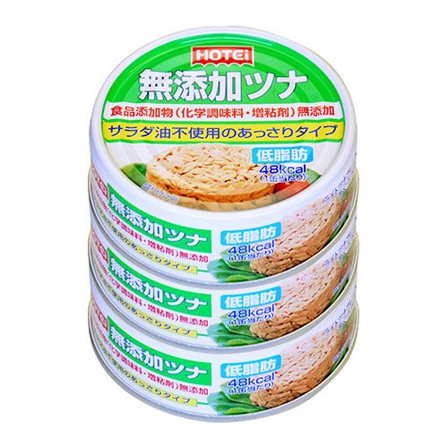 ホテイフーズ 無添加ツナ 70g 3缶