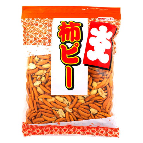 カネタ・ツーワン 大入り柿ピー チャック付 380g
