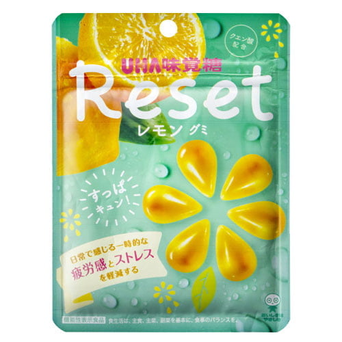 UHA味覚糖 リセットレモングミ 40g