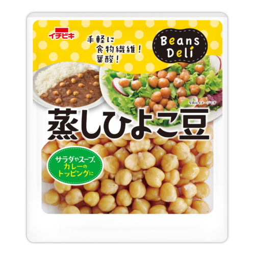 イチビキ Beans Deli 蒸しひよこ豆 80g