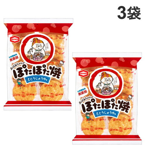 亀田製菓 ぽたぽた焼 20枚入×3袋
