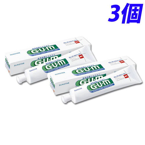 サンスター 歯磨き粉 GUM デンタルペースト 155g 3個