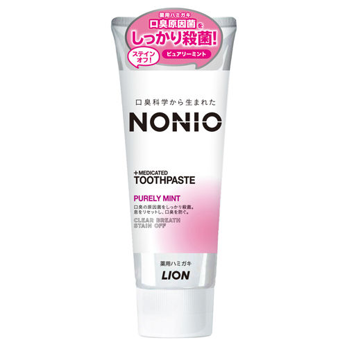ライオン 歯磨き粉 NONIO(ノニオ) ハミガキ ピュアリーミント 130g