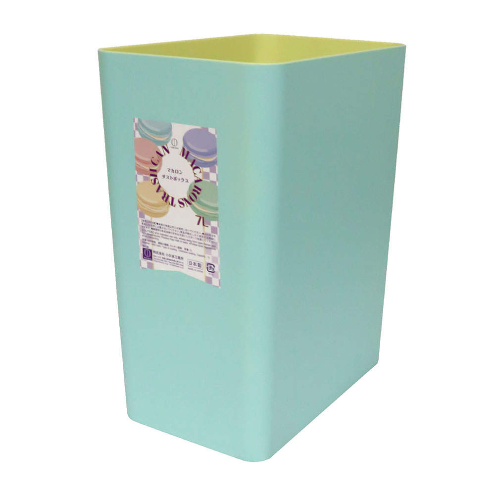 小久保工業所 マカロンダストボックス 四角 ブルー