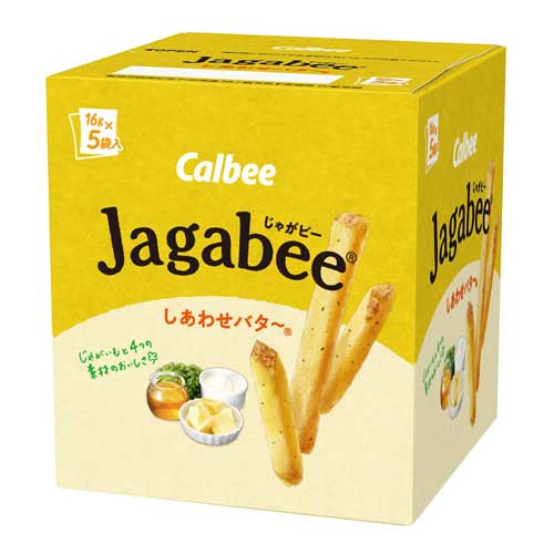 カルビー Jagabee しあわせバター 80g