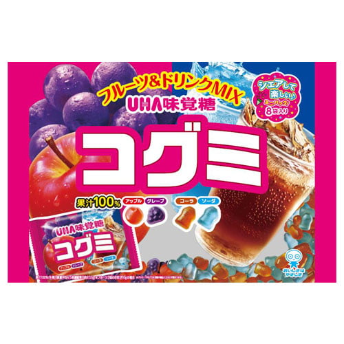 UHA味覚糖 コグミ ファミリーパック 136g