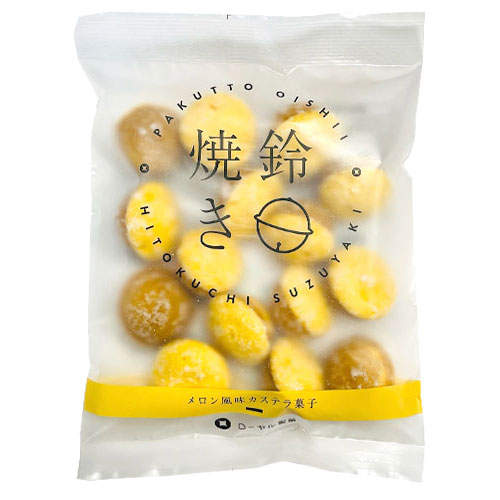 ローヤル製菓 鈴焼きメロン風味カステラ 70g