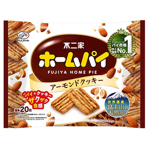不二家 ホームパイ アーモンドクッキー 146g