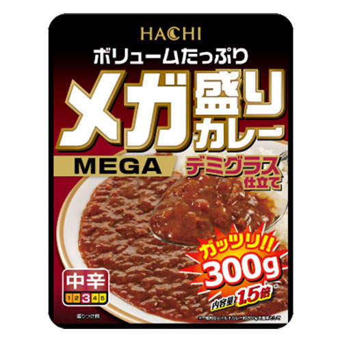 ハチ食品 メガ盛りカレ- デミグラス仕立て 300g