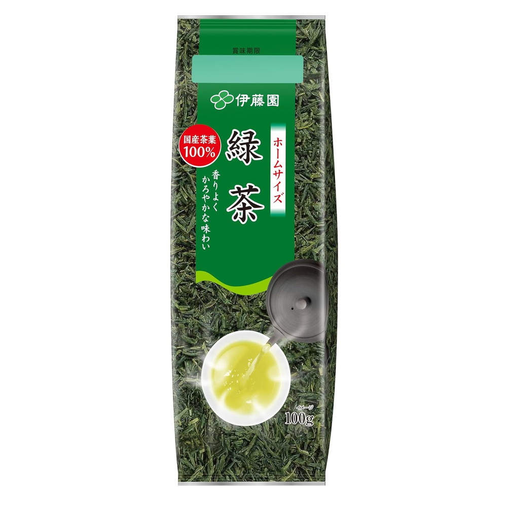 伊藤園 ホームサイズ緑茶 100g