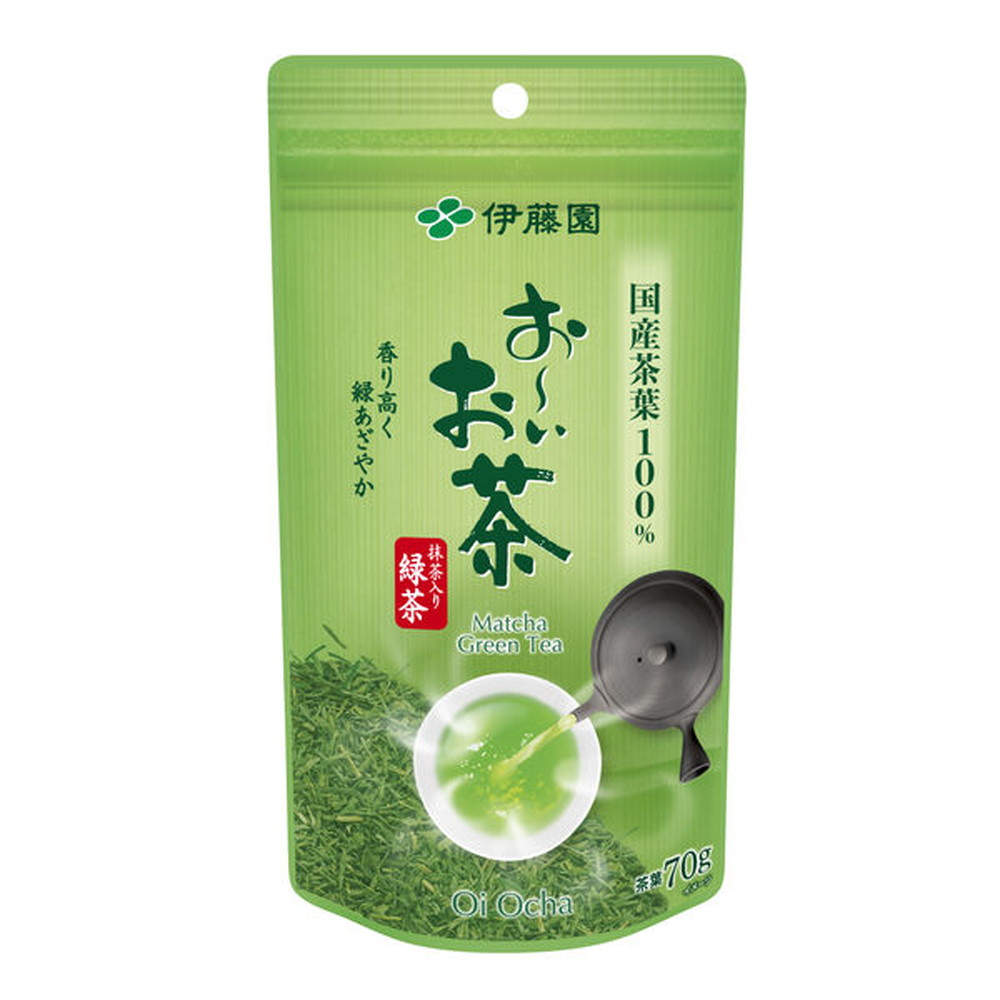 伊藤園 おーいお茶 抹茶入り緑茶 70g