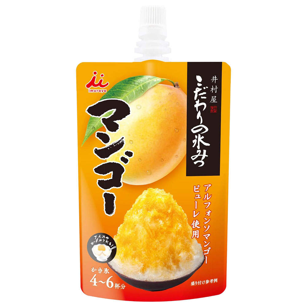 井村屋 こだわりの氷みつ マンゴー 150g