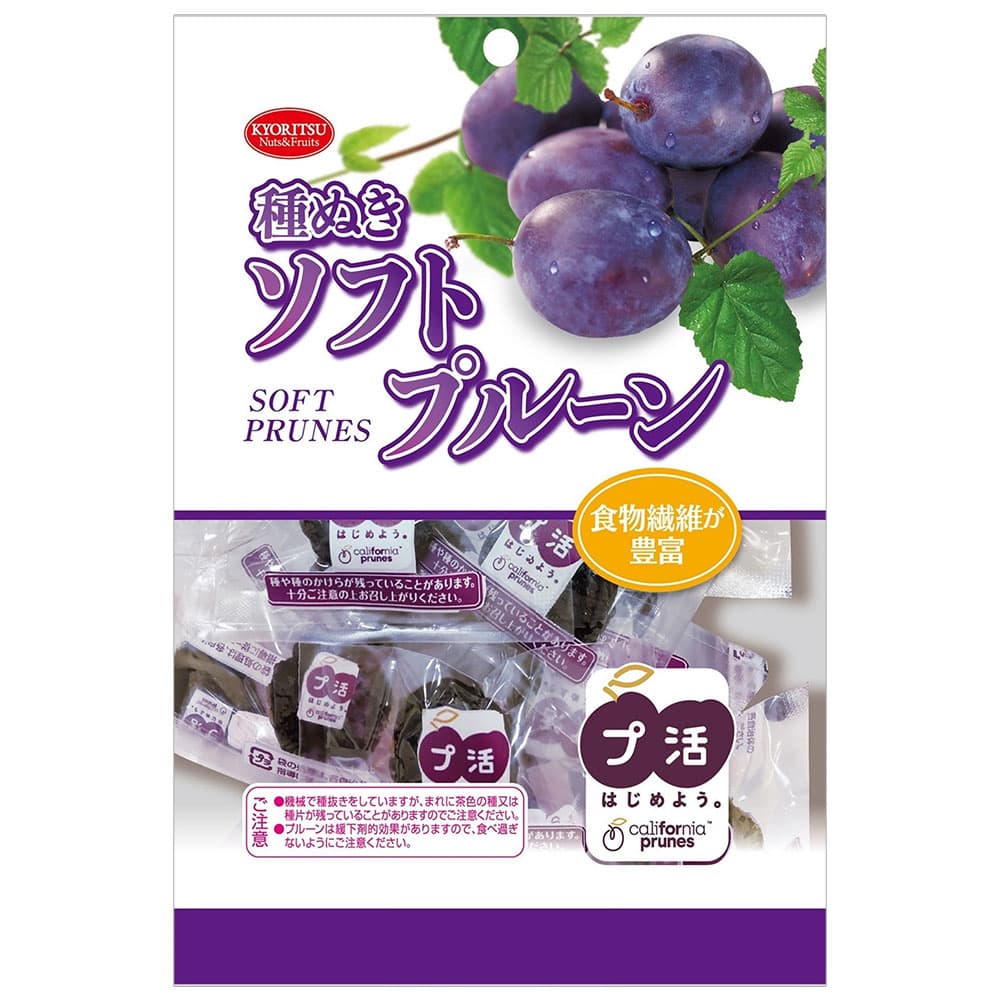共立食品 ソフト種ぬきプルーン ピロ 110g