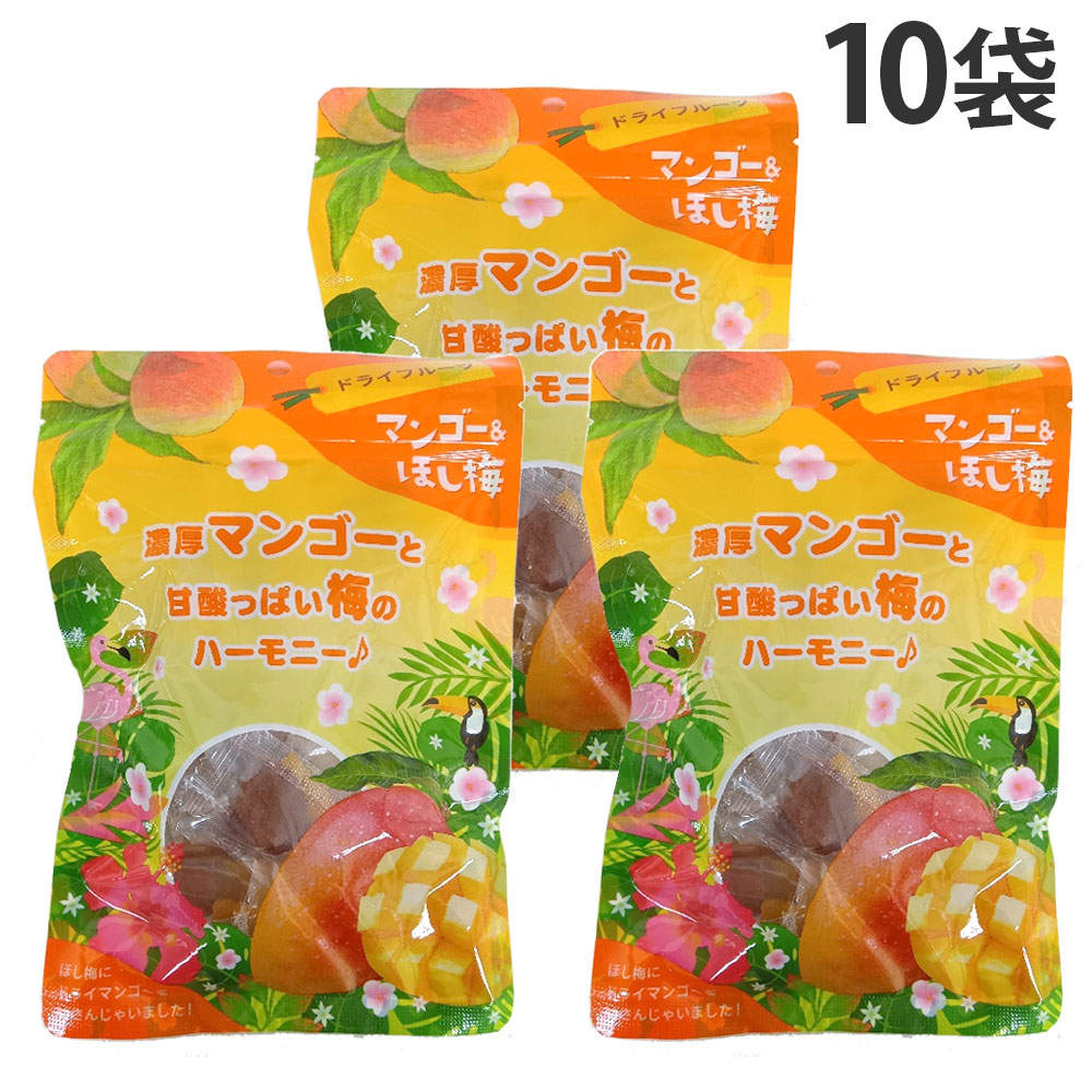 庵梅 マンゴー＆ほし梅 70g 10袋