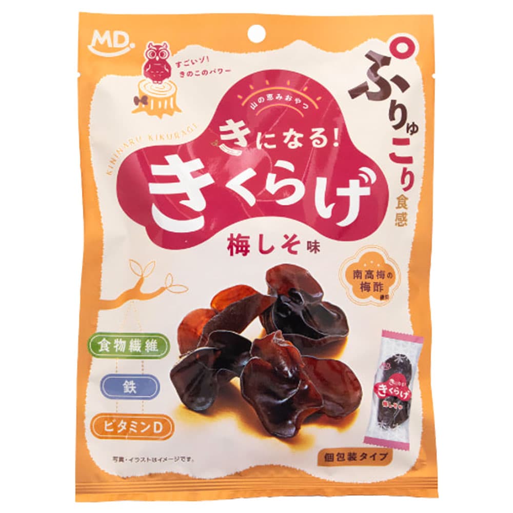 MDホールディングス きになるきくらげ 梅しそ味 30g