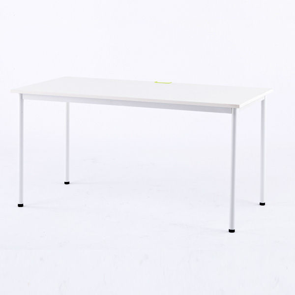 アール・エフ・ヤマカワ シンプルテーブル W1400×D700 ホワイト Z-SHST-1470WHW