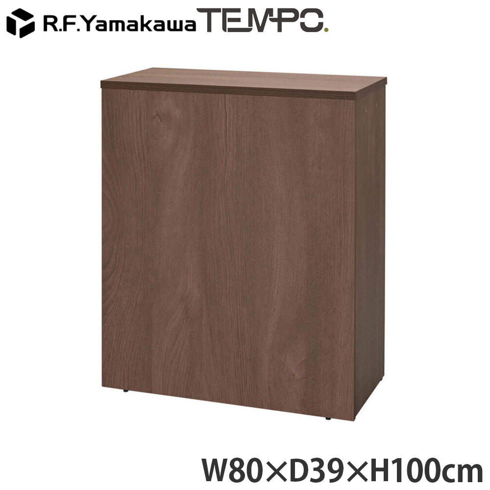 アール・エフ・ヤマカワ 木製カウンター テンポ ハイカウンター W800 ウォルナット RFTHC-8039DM